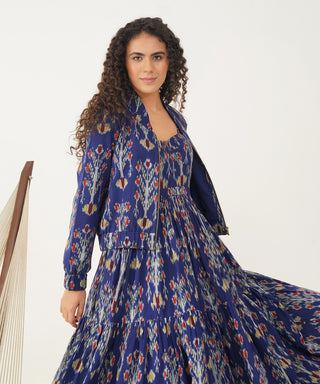PAISLEY JACKET - INDIGO DREAMS