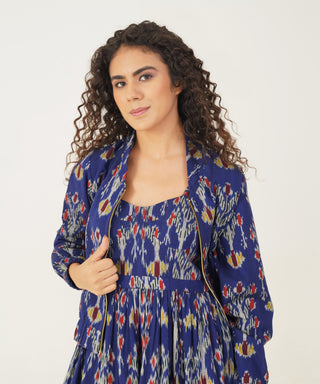 PAISLEY JACKET - INDIGO DREAMS