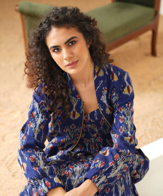 PAISLEY JACKET - INDIGO DREAMS