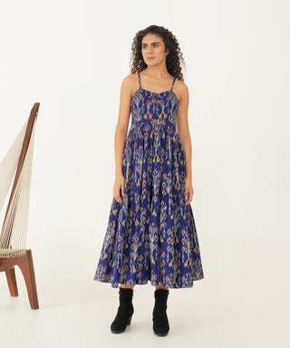 PAISLEY DRESS - INDIGO DREAMS