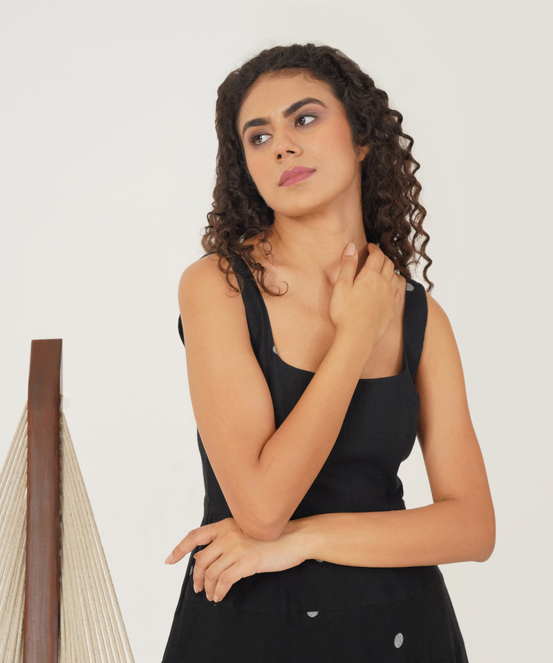 OLIVIA DRESS - INDIGO DREAMS