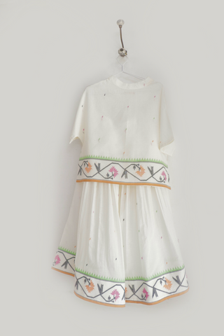 INDIGO DREAMS Tamara skirt and top ensemble, stylish matching set with a flowy skirt and coordinated top, perfect for casual wear.