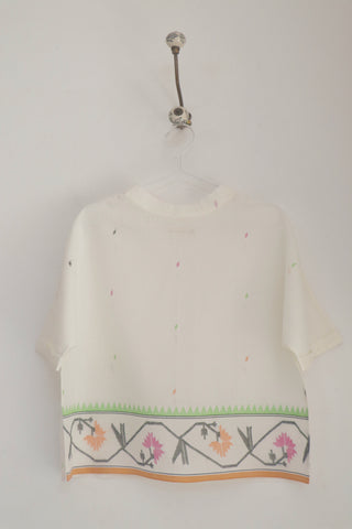 INDIGO DREAMS Tamara Top ensemble featuring a stylish, casual top with intricate detail, perfect for everyday wear.