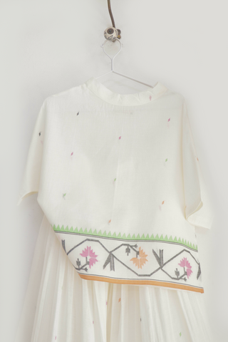 INDIGO DREAMS Tamara Top ensemble featuring a stylish, contemporary design with vibrant colors and intricate patterns.